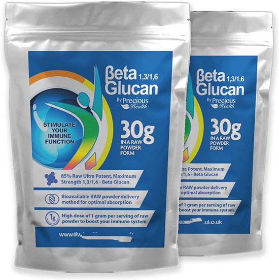 yeast beta glucan powder